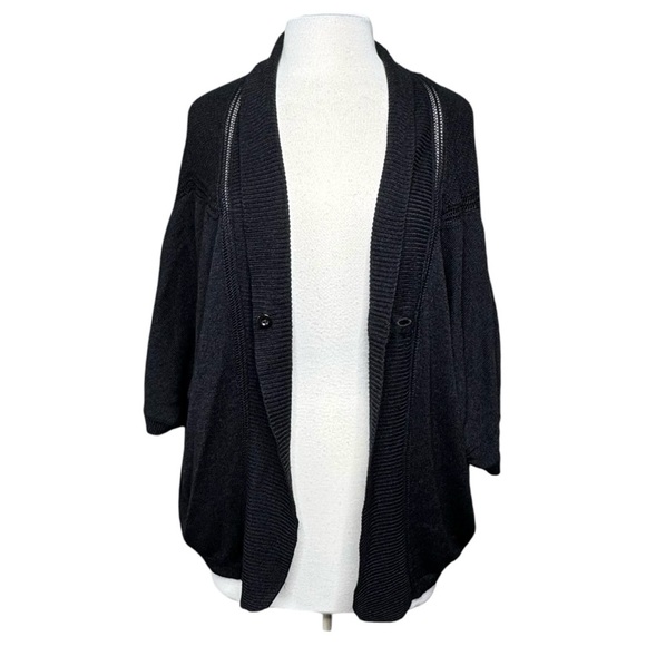 Lululemon Breeze Easy Wrap in Black. Oversized Cardigan. Oversized XS / S - Picture 4 of 12